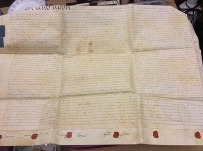 Lot 394 - Group 18th century and later indentures