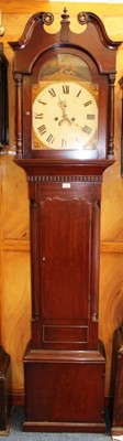 Lot 618 - Victorian eight day Longcase clock