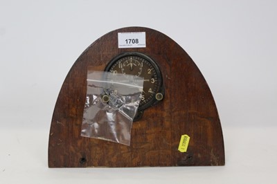 Lot 1708 - Vintage Car clock with stopwatch function