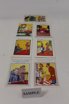 Lot 1152 - Group of saucy postcards