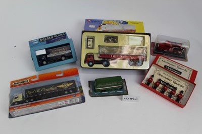 Lot 1436 - Die cast boxed selection including Corgi Chipperfields, Matchbox and others plus two boxes of Wilson of London lead soldiers