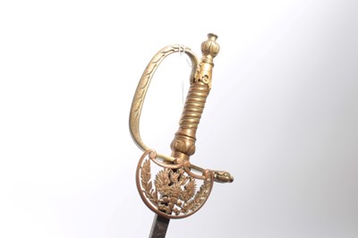 Lot 768 - Imperial Russian Court sword