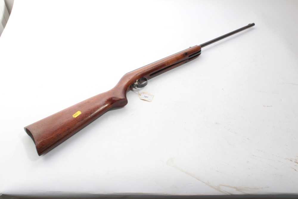 Lot 787 - 1960s  BSA air rifle