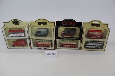 Lot 1443 - Lledo boxed selection including some TV related in two boxes.