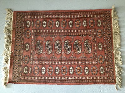 Lot 136 - Three old Persian design rugs
