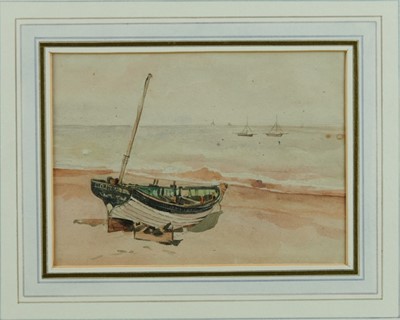 Lot 997 - Thomas Churchyard, watercolour - Aldeburgh