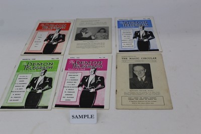 Lot 1273 - Four boxes of magic magazines