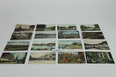 Lot 1134 - Large box of old postcards mainly GB