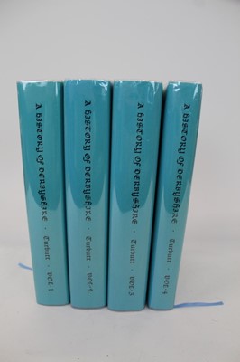 Lot 1071 - Gladwyn Turbutt four volumes, A History of Derbyshire, Merton Priory 1999