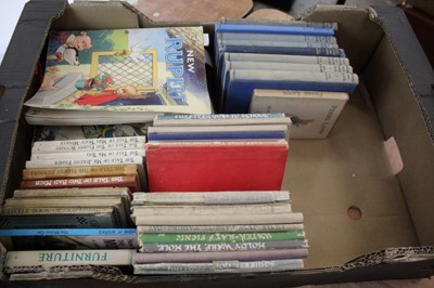 Lot 1106 - Quantity of children's books including Beatrix Potter Peter Rabbit (Pierre Lapin ) and other titles,  c1940s Winnie the Pooh, Alison Uttley various titles 1st and 2nd editions included, Cicely m Ba...