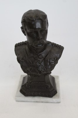 Lot 2101 - Lord Kitchener Spelter Bust