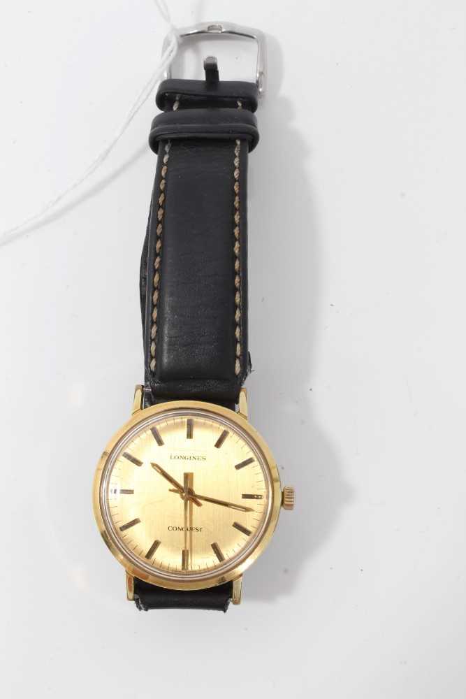 Lot 320 1970s Gentleman s Longines Conquest gold