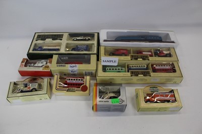 Lot 1476 - Die cast boxed and unboxed selection in three large boxes including Matchbox, Corgi, Lledo etc.