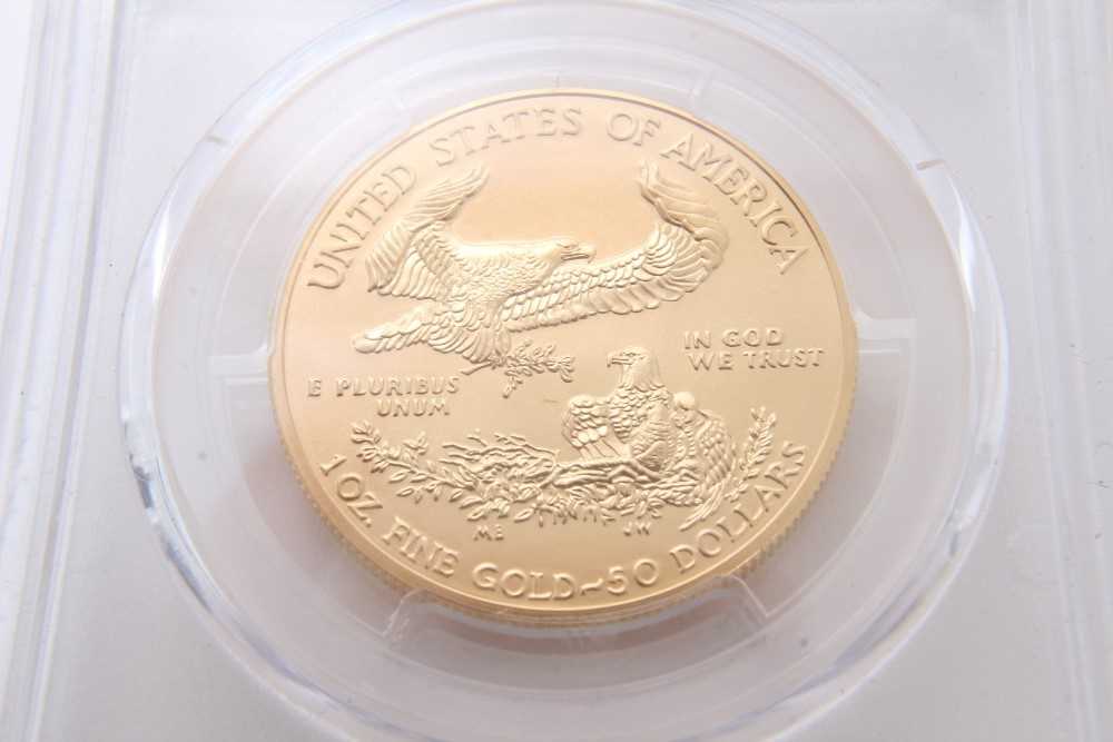 Lot 347 USA Gold Eagle 50 Dollars 1oz fine gold