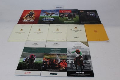 Lot 388 - Group of Royal Ascot and other Horse Racing programmes