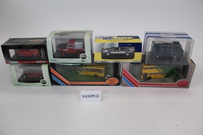 Lot 1455 - Diecast boxed selection including Vanguards, Oxford diecast, EFE, Trackside etc plus some empty boxes (qty)