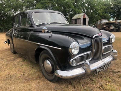 Lot 1702 - 1956 Humber Hawk MK VI 4 Door Saloon, 2267cc straight four overhead valve engine, Reg. No. WHU 859.