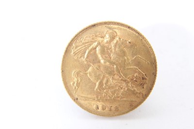 Lot 362 - G.B. Gold Half Sovereign George V 1913 VF (1 coin)