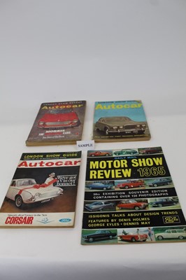 Lot 1713 - Group of Vintage 1960s Motorsport programmes from Brands Hatch and Snetterton together with Autocar's and other magazines