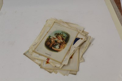 Lot 1143 - Selection of large silk cigarette cards including Military Standards, Flags, Barribal x2 etc.