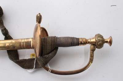 Lot 746 - Mid 19th century German Cavalry Officers' full dress sword