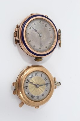 Lot 83 - Early 20th century ladies Rolex 9ct rose gold cased watch and one other 9ct gold cased watch