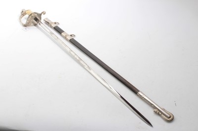 Lot 754 - Contempory U.S. Naval Officers' sword