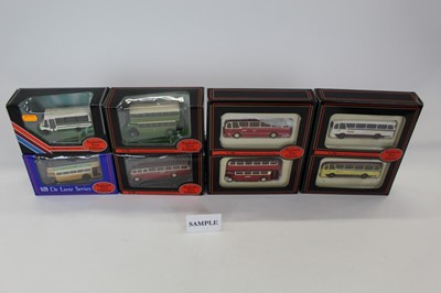 Lot 1498 - Diecast boxed selection of E.F.E. Buses (2 boxes)