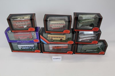 Lot 1499 - Diecast boxed selection of E.F.E. Buses  (2 boxes)