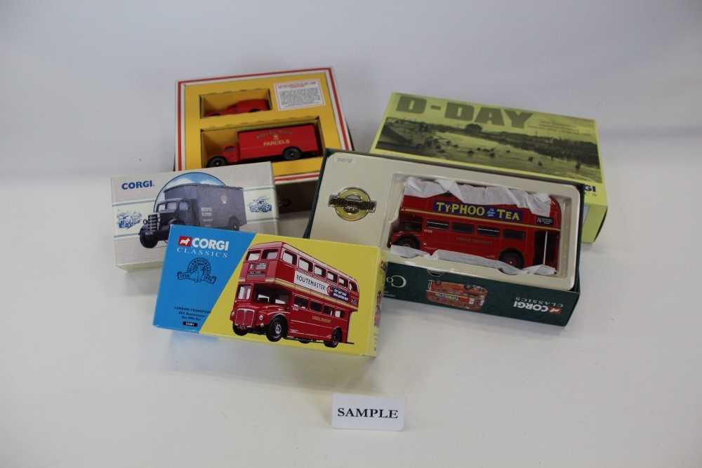 Lot 1490 - Corgi Classics boxed selection including Buses, Post Office Telephones, GPO Telephones and others (15)