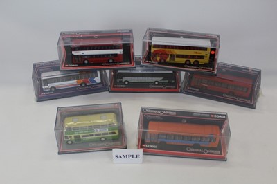 Lot 1491 - Diecast boxed selection of Buses including Original Omnibus Company and E.F.E. (2 boxes)