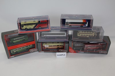 Lot 1494 - Diecast boxed selection of Original Omnibus Company models of buses (34)