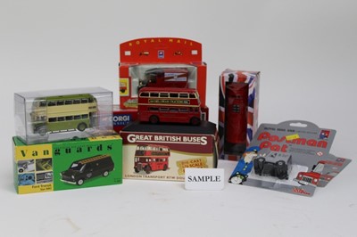 Lot 1481 - Diecast boxed selection various manufacturers including Corgi Super Haulers, Lledo Days Gone, larger sets, Vanguards etc (2 boxes)