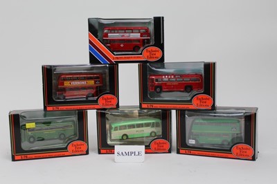 Lot 1482 - Diecast Exclusive First Edition selection of Buses all boxed