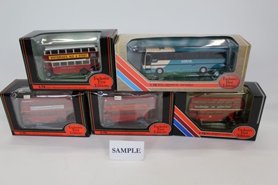 Lot 1483 - Diecast Exclusive First Editions selection of Buses including larger sets (all boxed) (35)