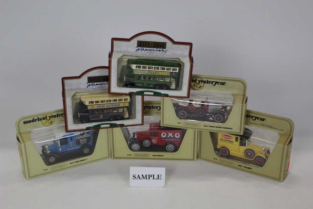 Lot 1487 - Diecast boxed selection of Lledo models, Models of Yesteryear (2 boxes)