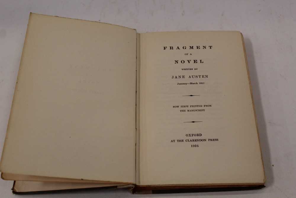 Lot 1165 - Jane Austen - Fragment of a novel written