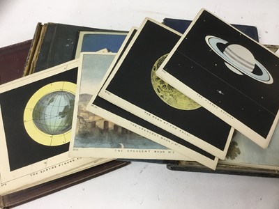 Lot 1178 - The beauty of the Heavens - Charles F Blunt, pub 1840, with coloured plates and explanatory text, board ends, together with another, also Atlas of Astronomy by Sir Robert Stawall Ball, 1892. (3)