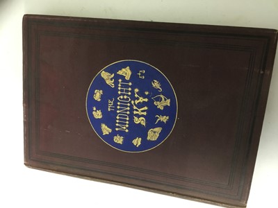 Lot 1178 - The beauty of the Heavens - Charles F Blunt, pub 1840, with coloured plates and explanatory text, board ends, together with another, also Atlas of Astronomy by Sir Robert Stawall Ball, 1892. (3)