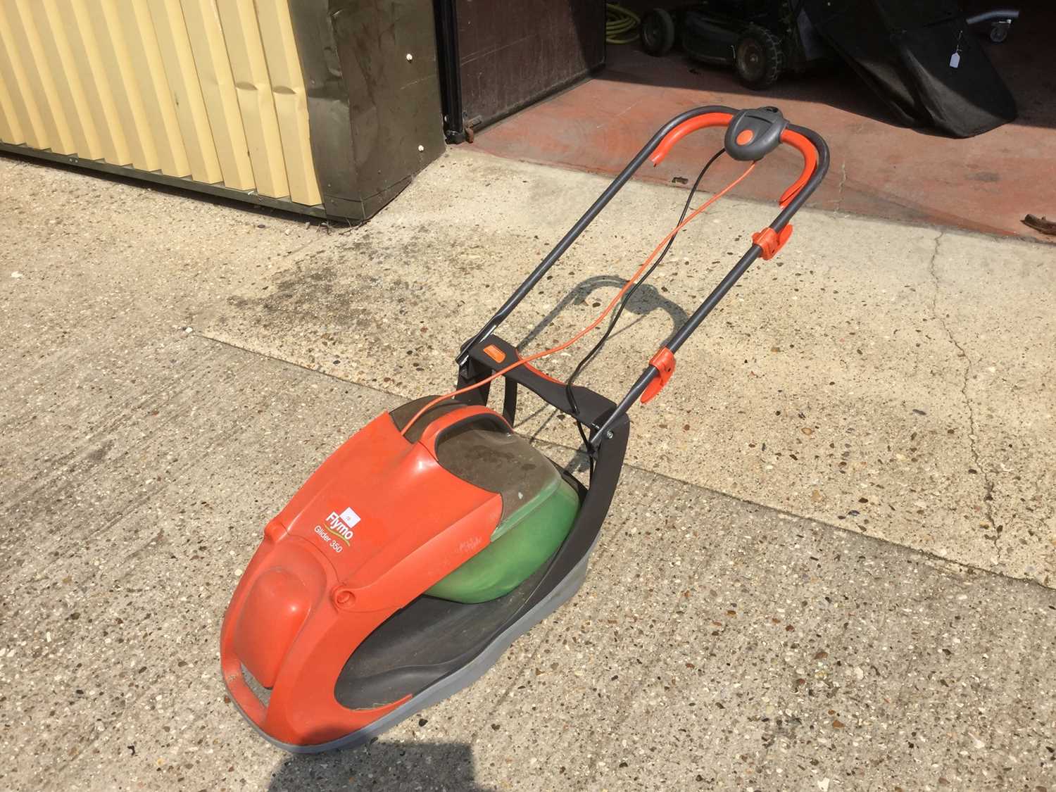 Lot 10 - Flymo Glider 350 electric lawnmower with power lead