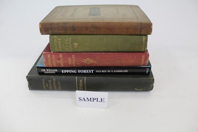 Lot 1216 - Collection of books relating to Epping Forest