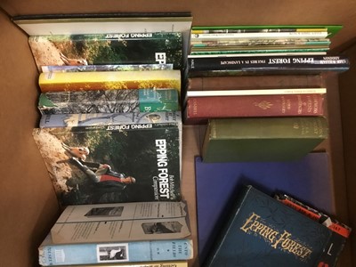 Lot 1216 - Collection of books relating to Epping Forest
