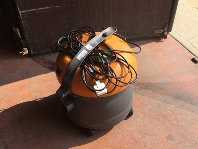 Lot 57 - Taski Bora 12 Industrial Vacuum clear (lacking hose and attachments)