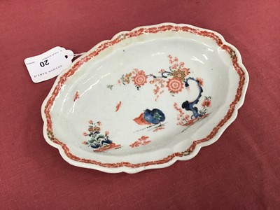 Lot 20 - Mid 18th century Bow dish