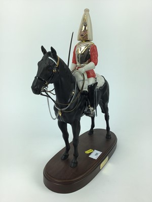 Lot 165 - Good quality Royal Doulton figure - Lifeguard on horseback