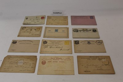 Lot 1203 - World Postal Stationary, used and unused examples. Various cachet marks.  Japanese, South American and European .