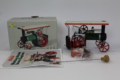 Lot 1510 - Mamod steam tractor TE1a in original box