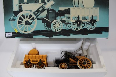 Lot 1511 - Railway 3½" guage Hornby Stephensons Rocket in original box