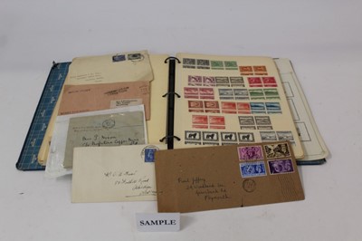 Lot 1137 - Stamps GB & World selection in two boxes to include early Newfoundland, Canada, German Hitler m/s and others (qty)