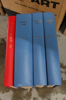 Lot 1721 - Large bound run of Classic Car magazine